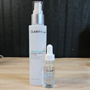 Clarity Daily Mineral Spray And Hyaluronic Acid Serum